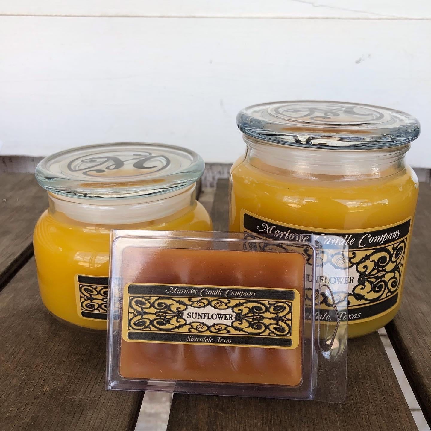 Sunflower Candle