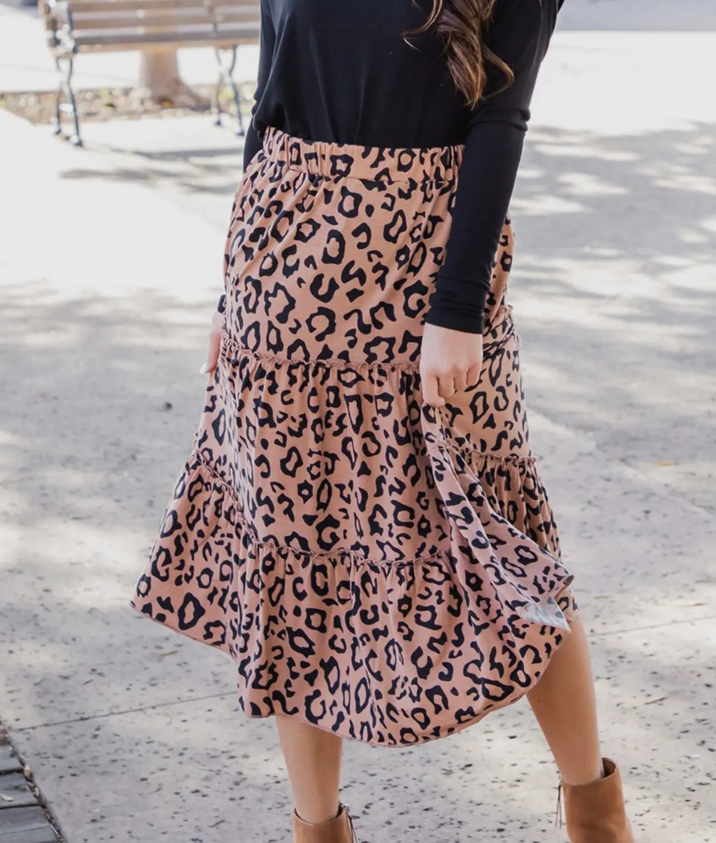 Amara Animal Print Skirt
