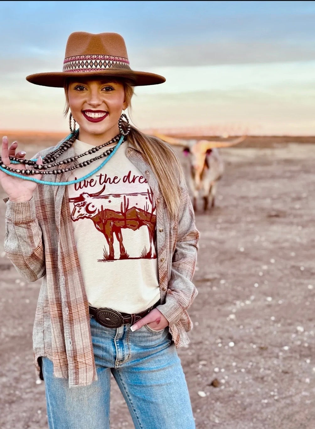 Live the Dream Longhorn Tee