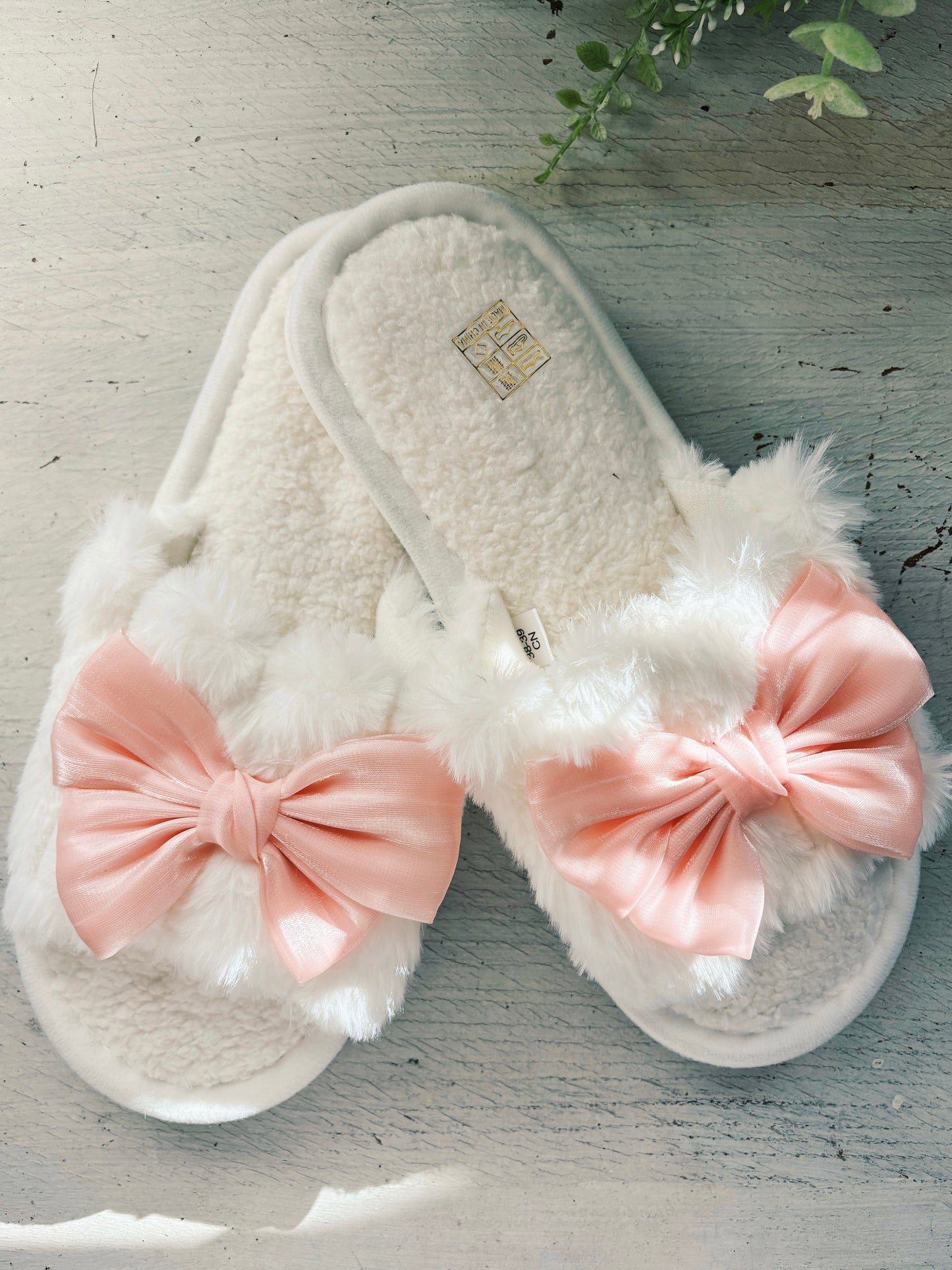 Elle Bow Slippers