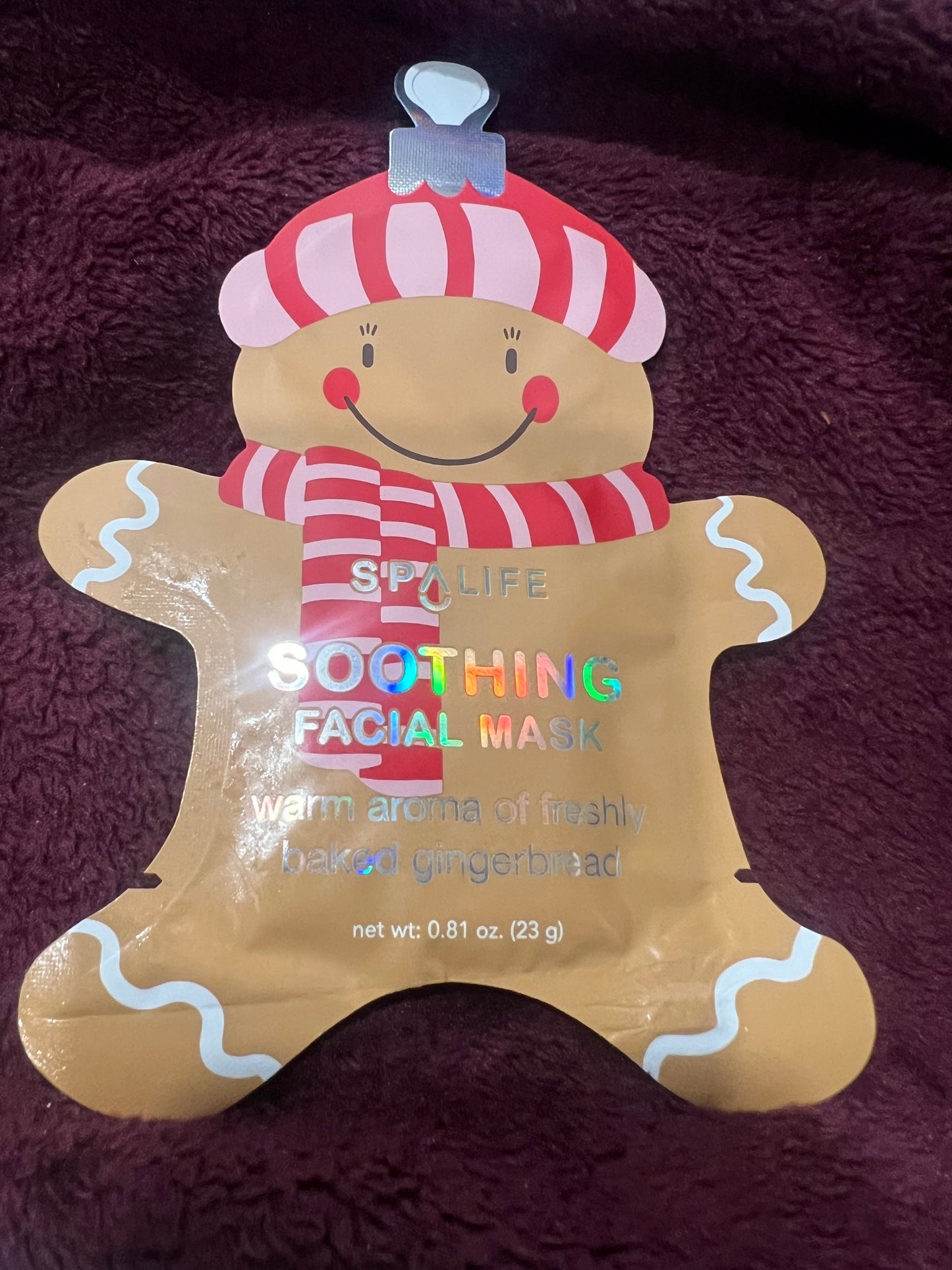 Holiday Face Mask Sheet