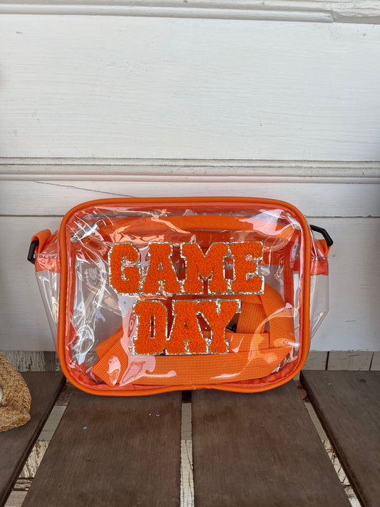 Tangerine Game Day Purse