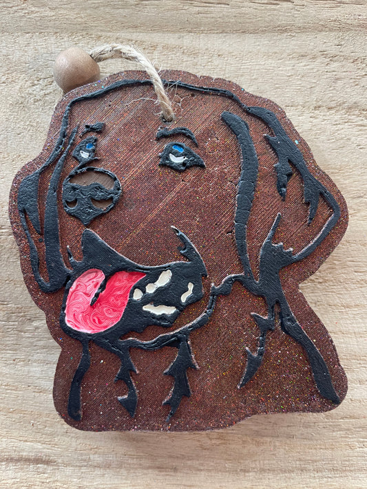 Chocolate Lab Freshie