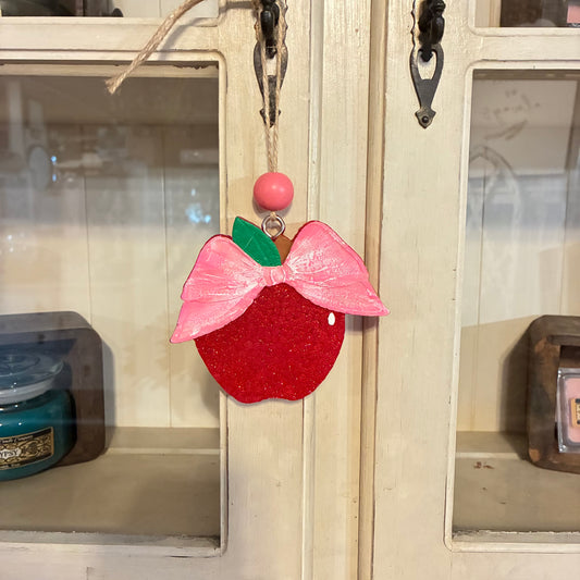 Apple with Bow Freshie