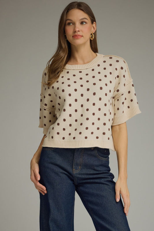 Emma Polka Dot top