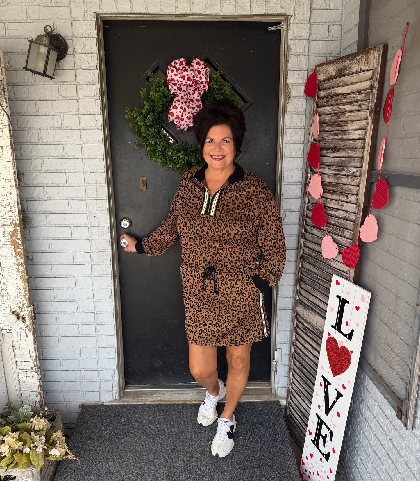 Indie Long sleeve Leopard Set