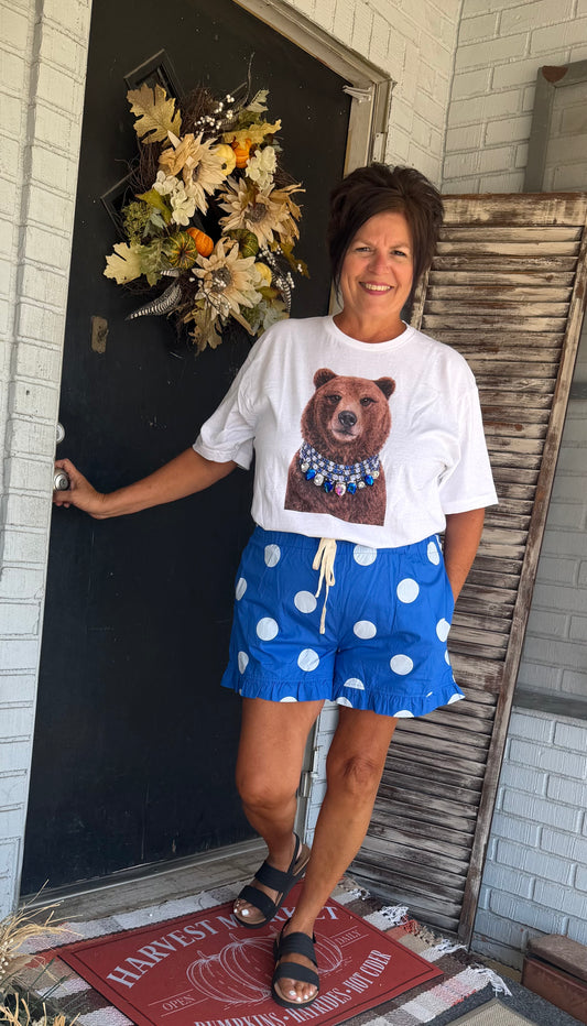 La Vernia Bears Bling Tee