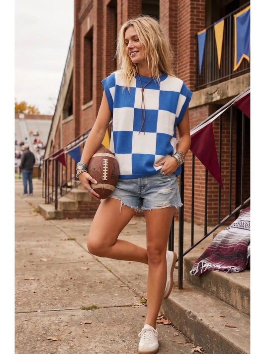 Bonnie Checkered Top