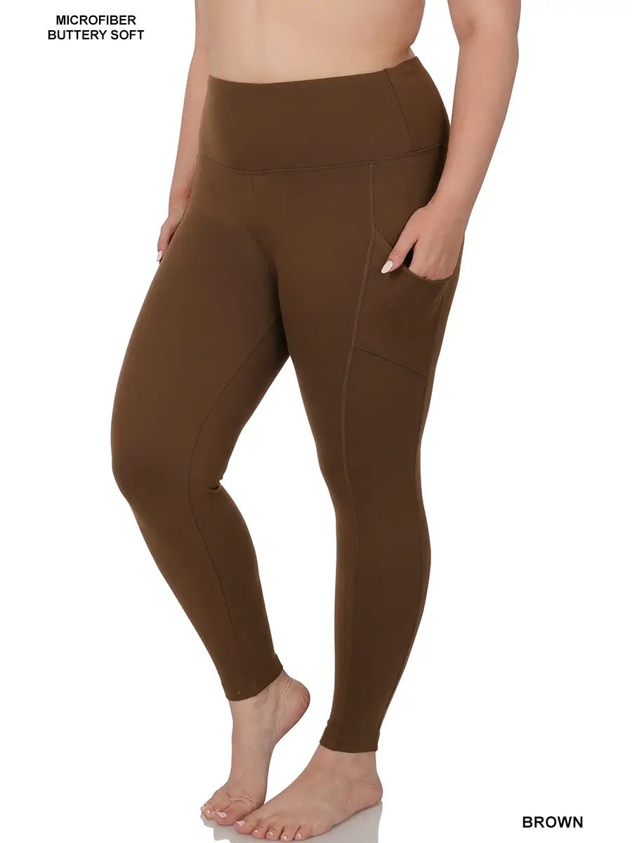 Rachel Curvy High Waisted Leggings