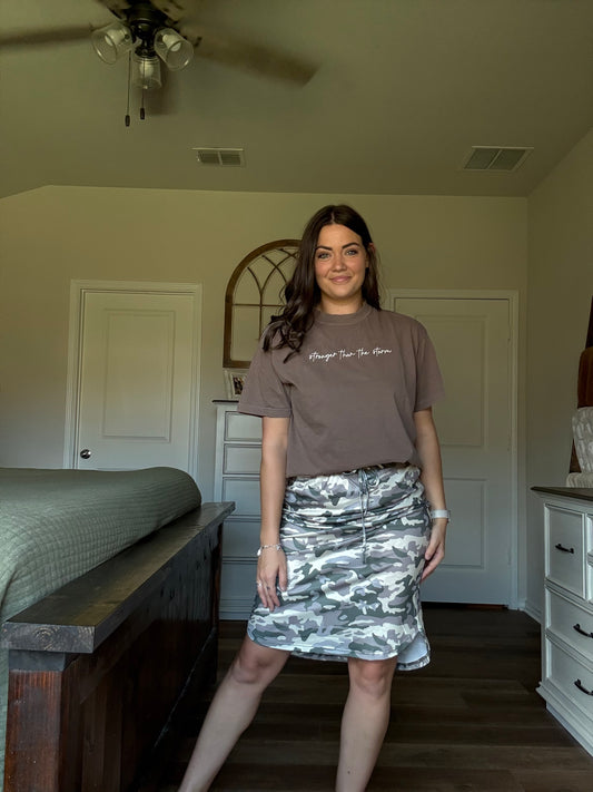 Camo Weekend Skirt