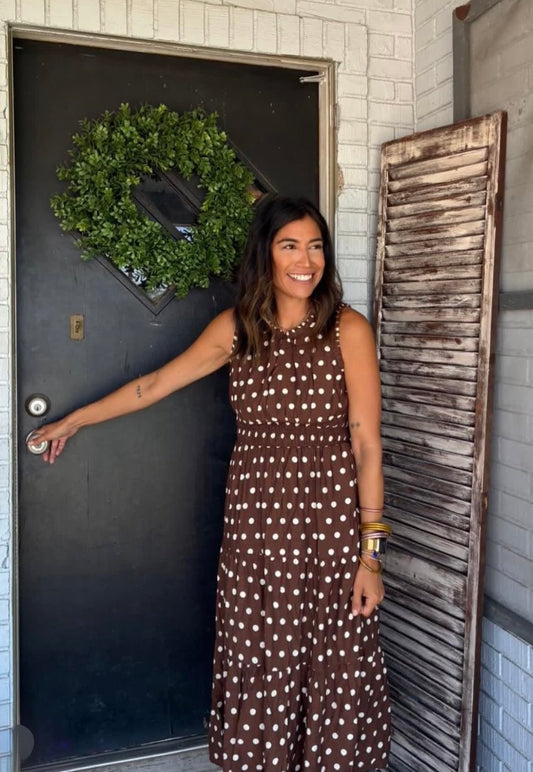 Charlie Sleeveless Midi Dress