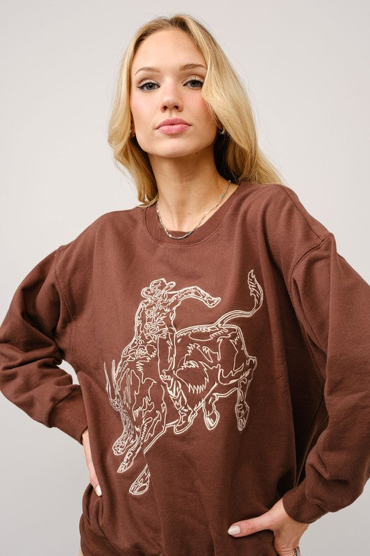 Western Cowboy Sweatshirt