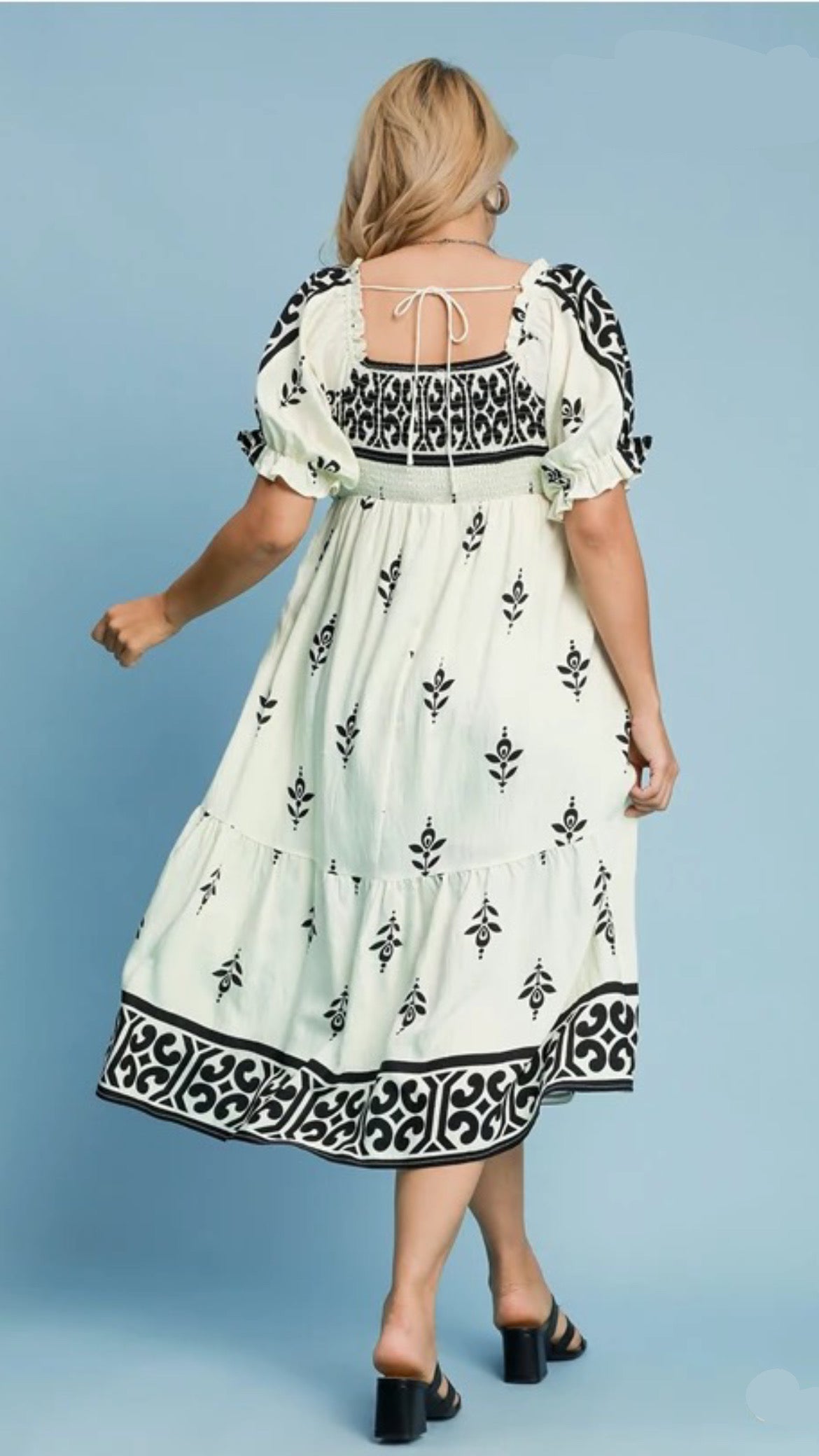Amanda Boho Curvy Dress