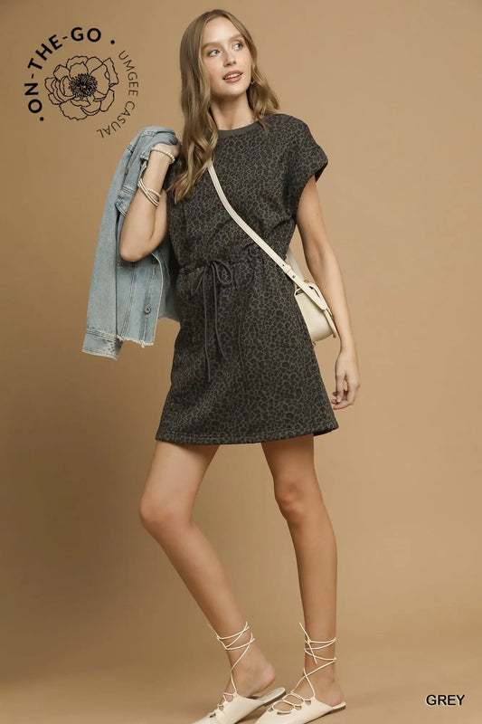 Emilia Leopard Print Dress