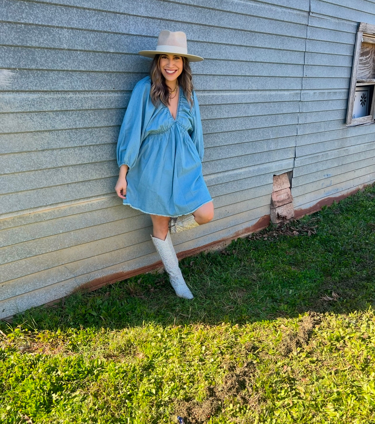 Lindsey Denim Dress