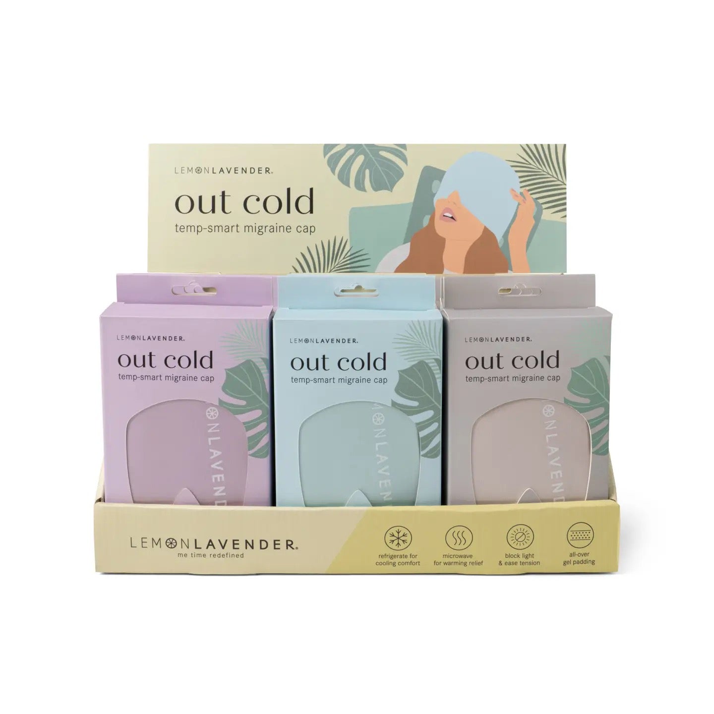 Lemon Lavender Out Cold Cap