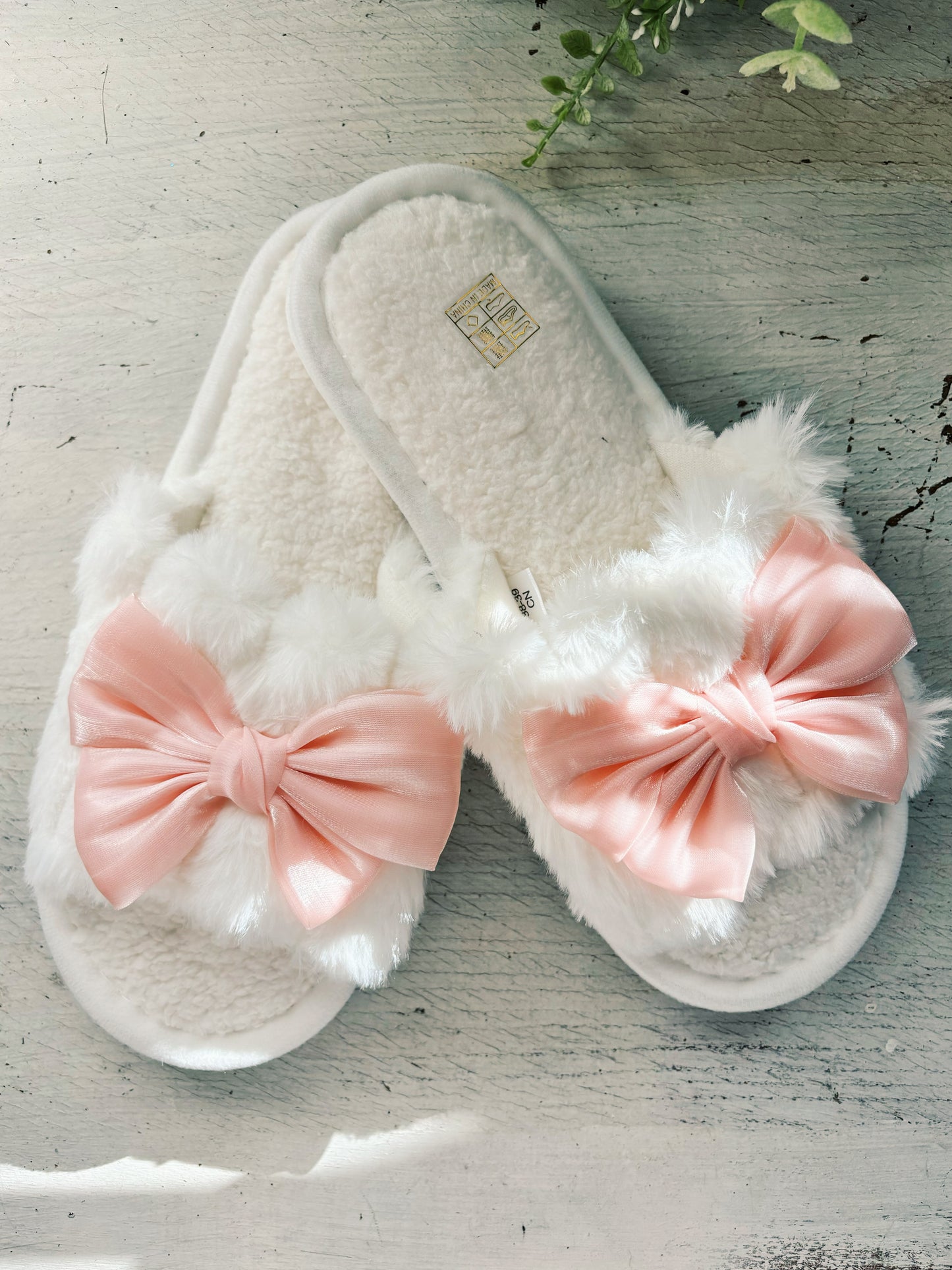 Elle Bow Slippers