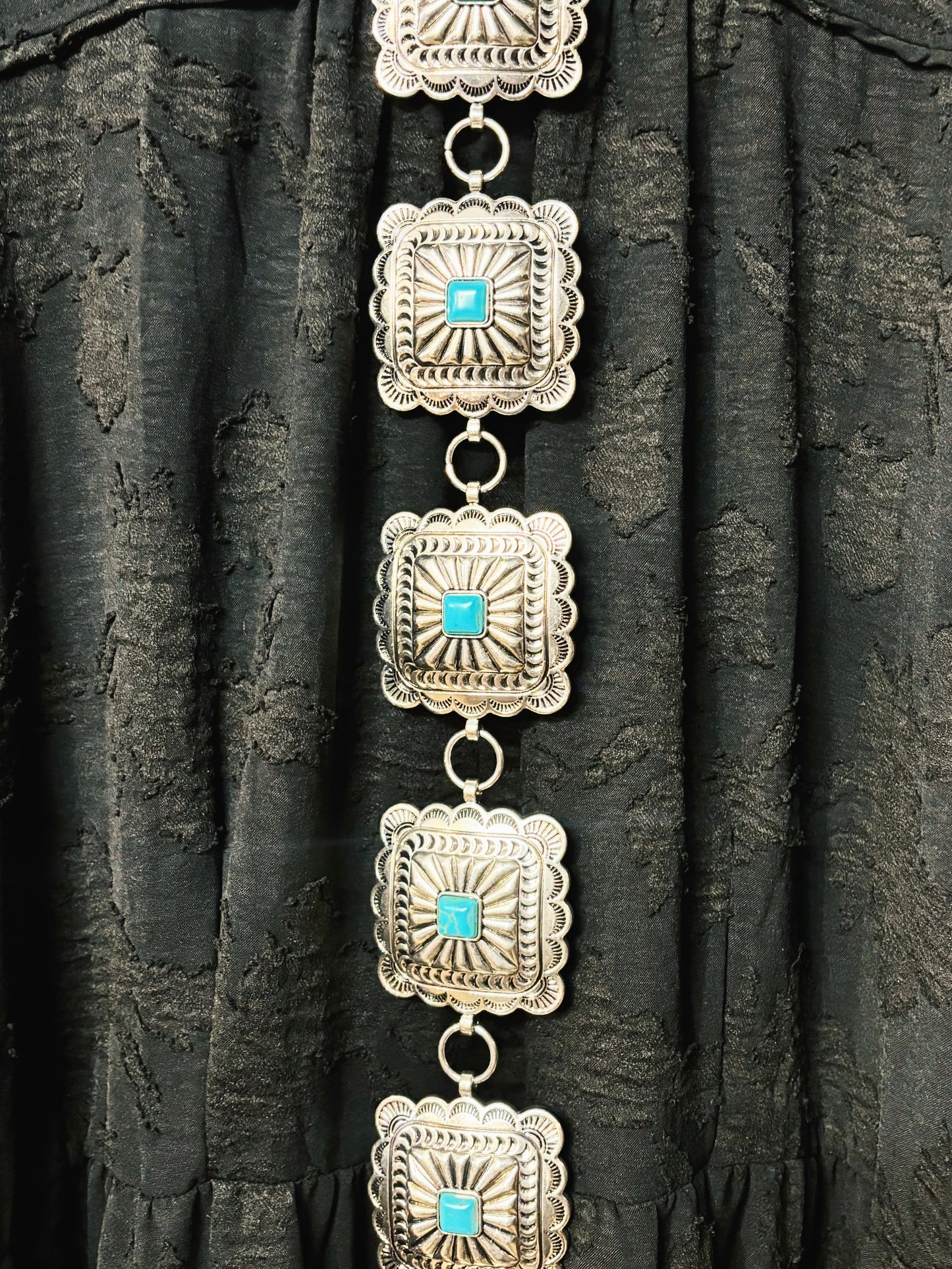 Western Charm Concho Belt