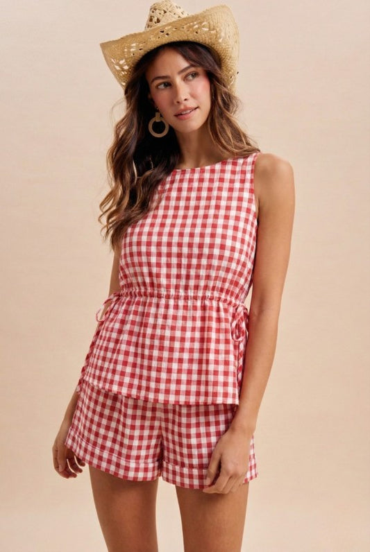 Adelyn Gingham Set