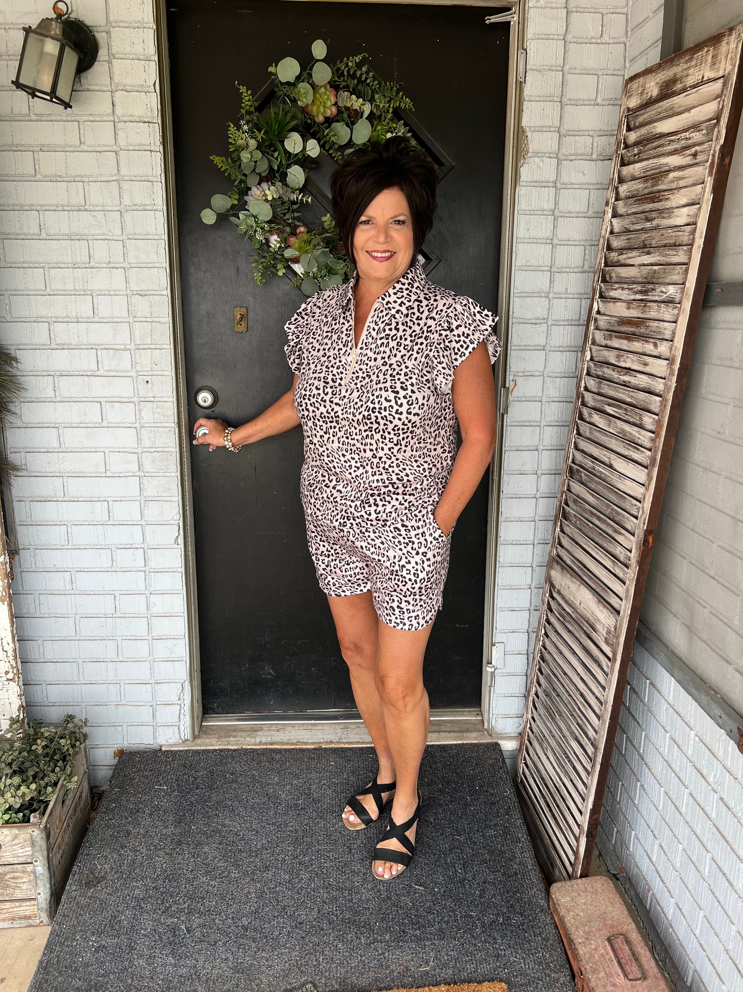 Lesley Leopard Set