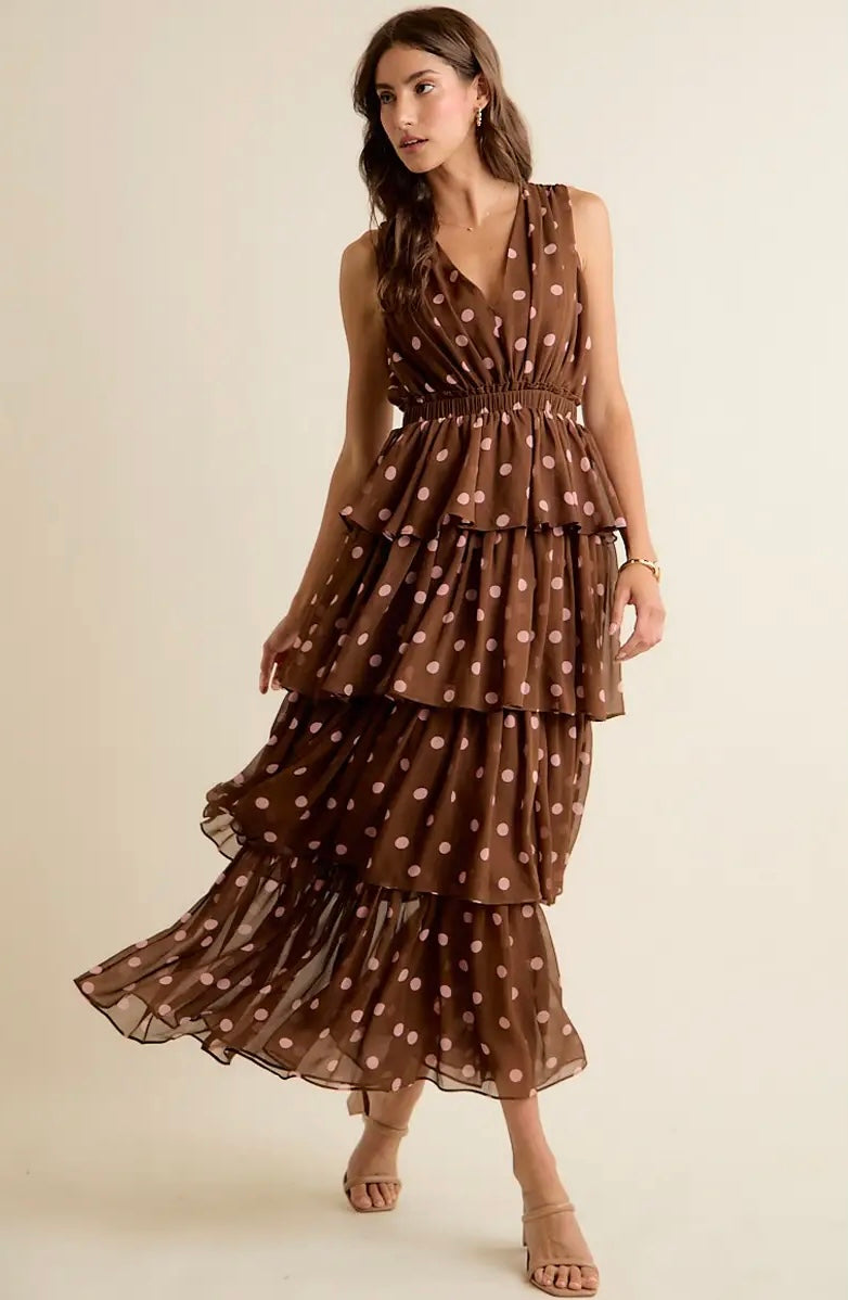 Hannah Polka Dot Dress