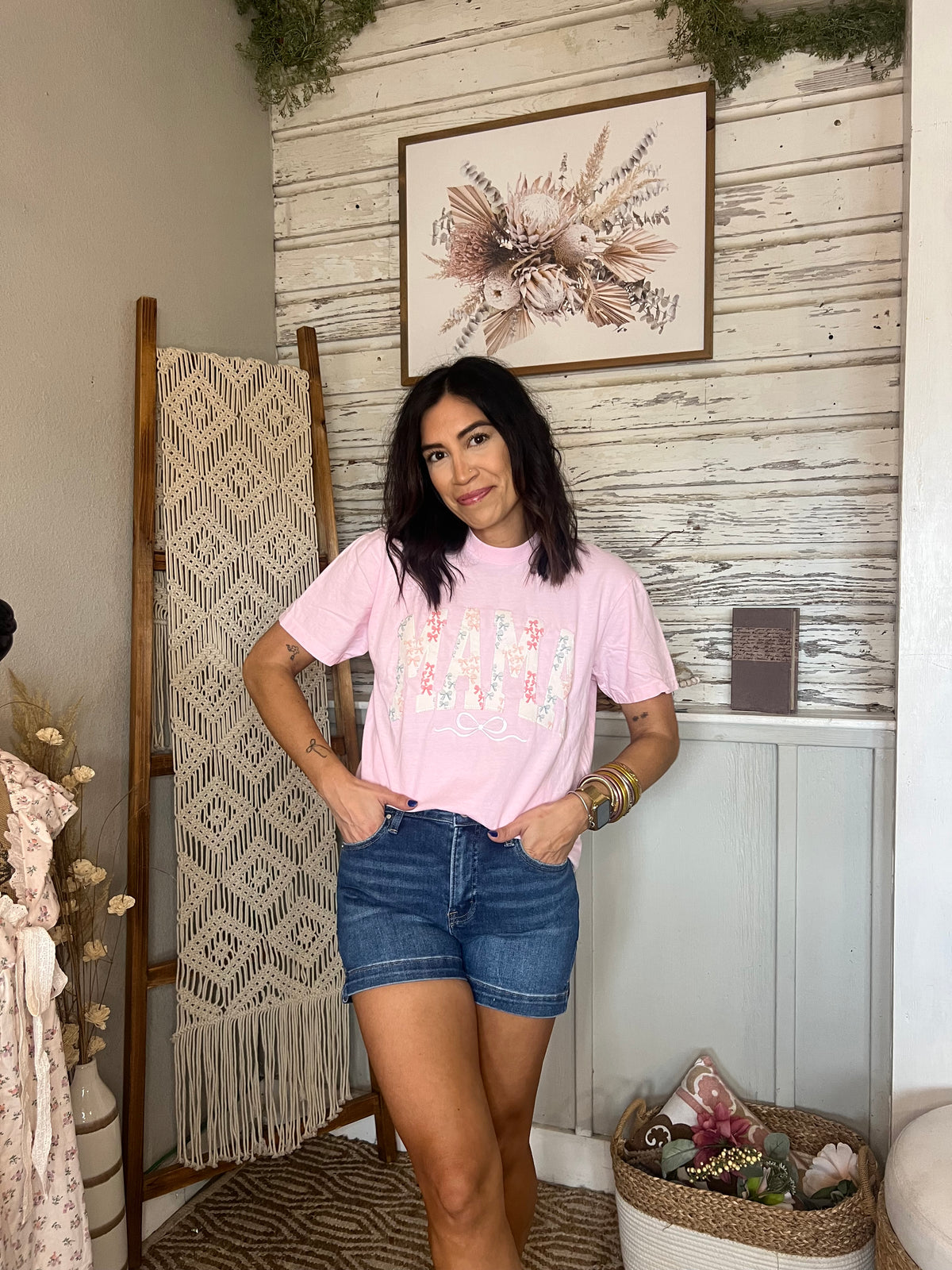 Mama Patchwork Tee