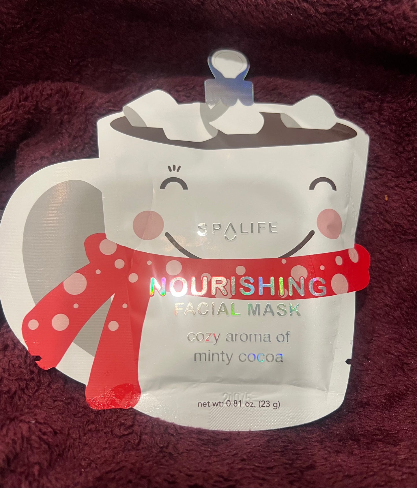 Holiday Face Mask Sheet