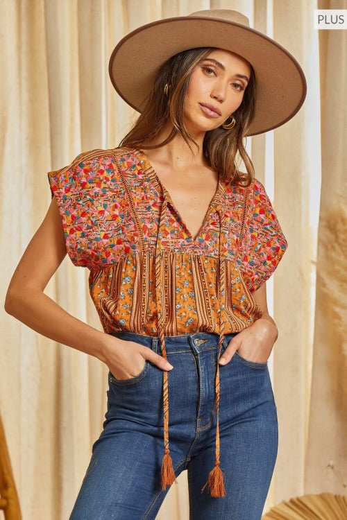 Rebeca’s Savanna Jane top