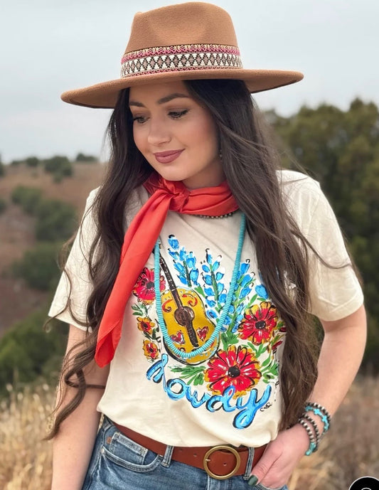 Howdy Bluebonnets Tee