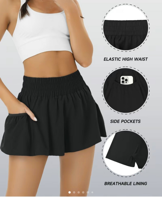 Black Athletic Shorts