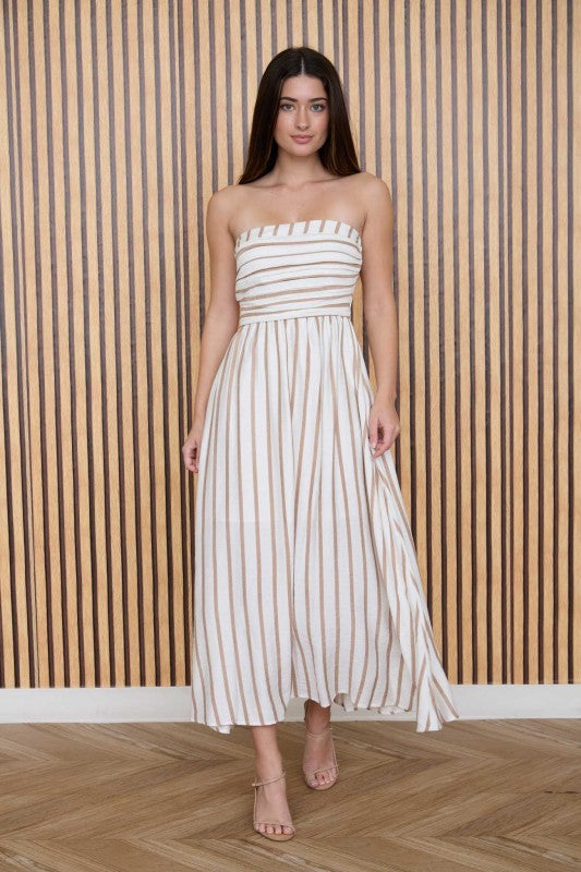 Saylor Striped Coastal Dress