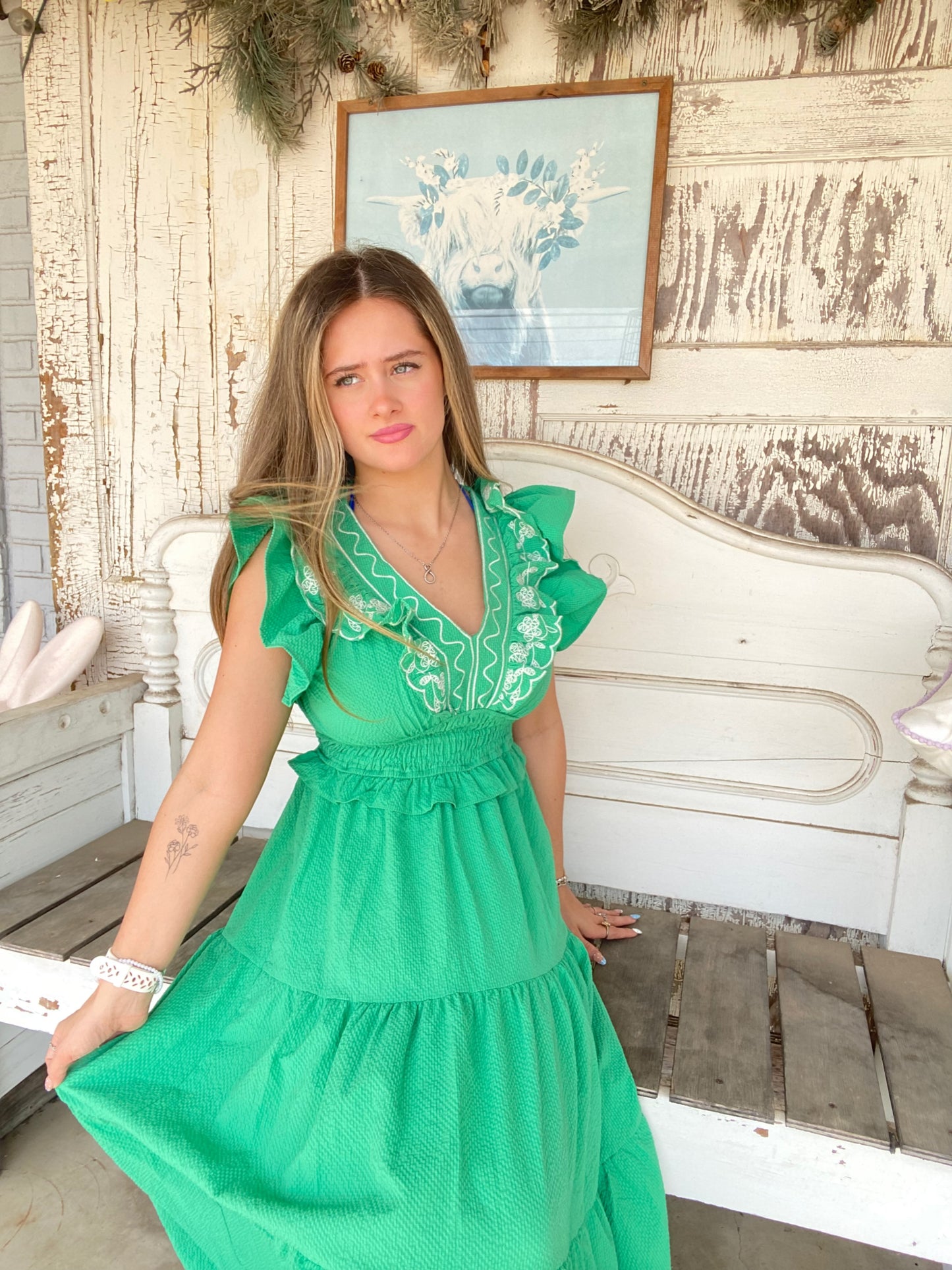 Vera’s Tiered Midi Dress