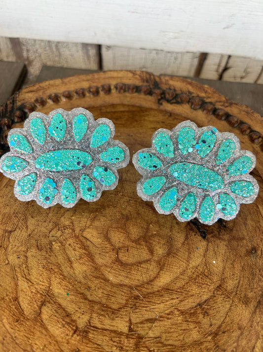 Western Turquoise Freshie Vent Clips