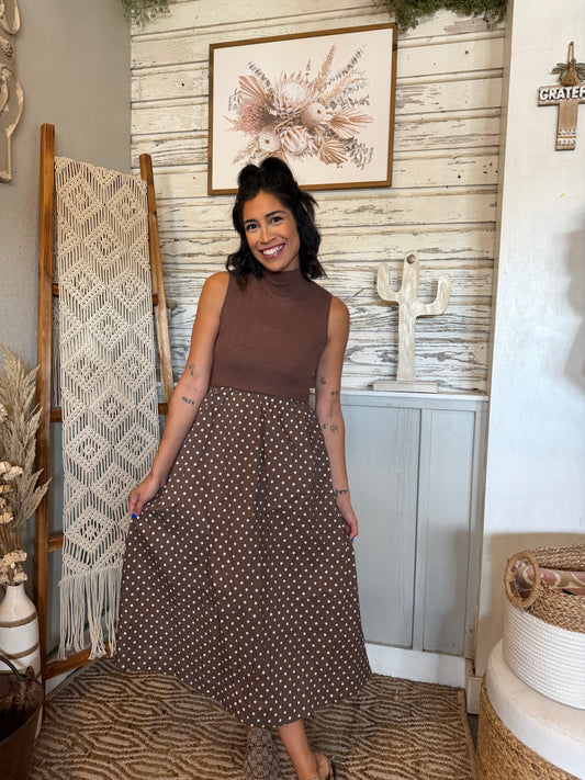 Fall in Dots Dress