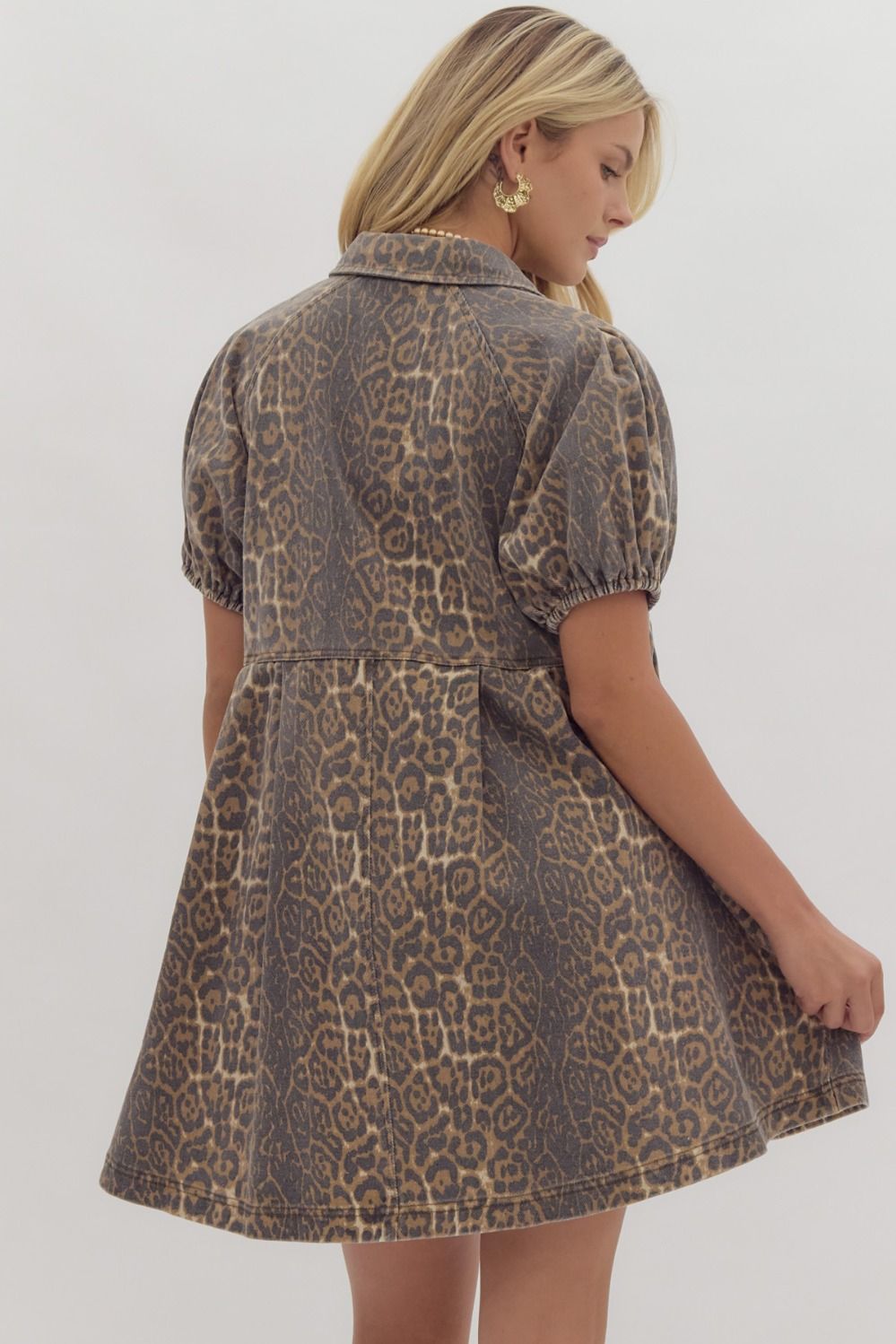 Chesney Cheetah Dress