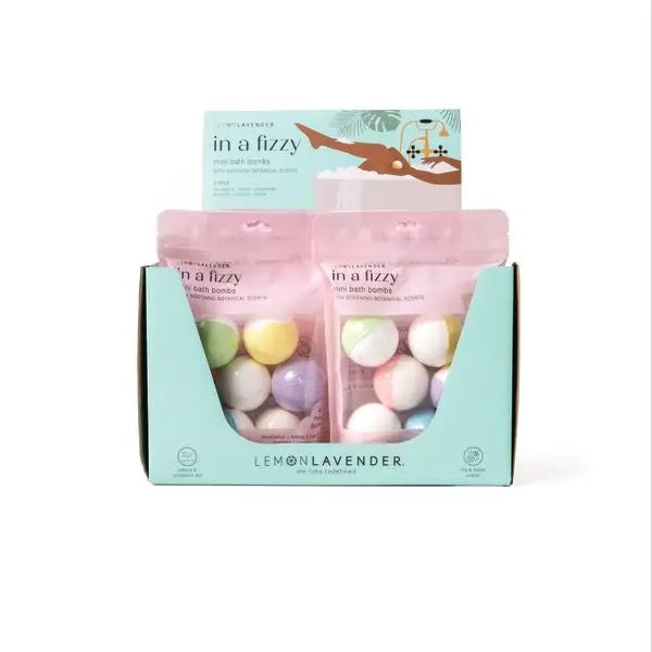 Lemon Lavender Mini Bath Bombs