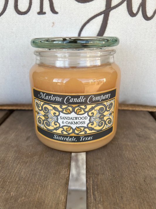 Sandalwood & Oakmoss Candle