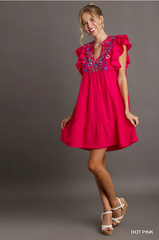 Amelia Embroidery Dress