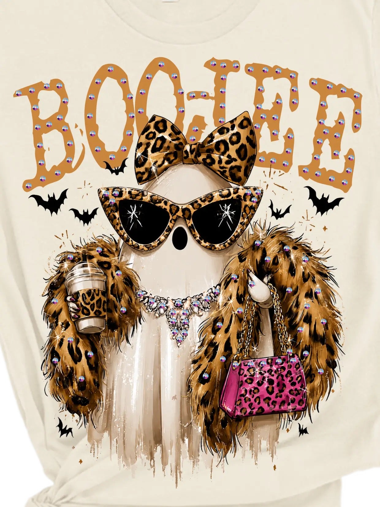 Rhinestone Boo-Jee tee