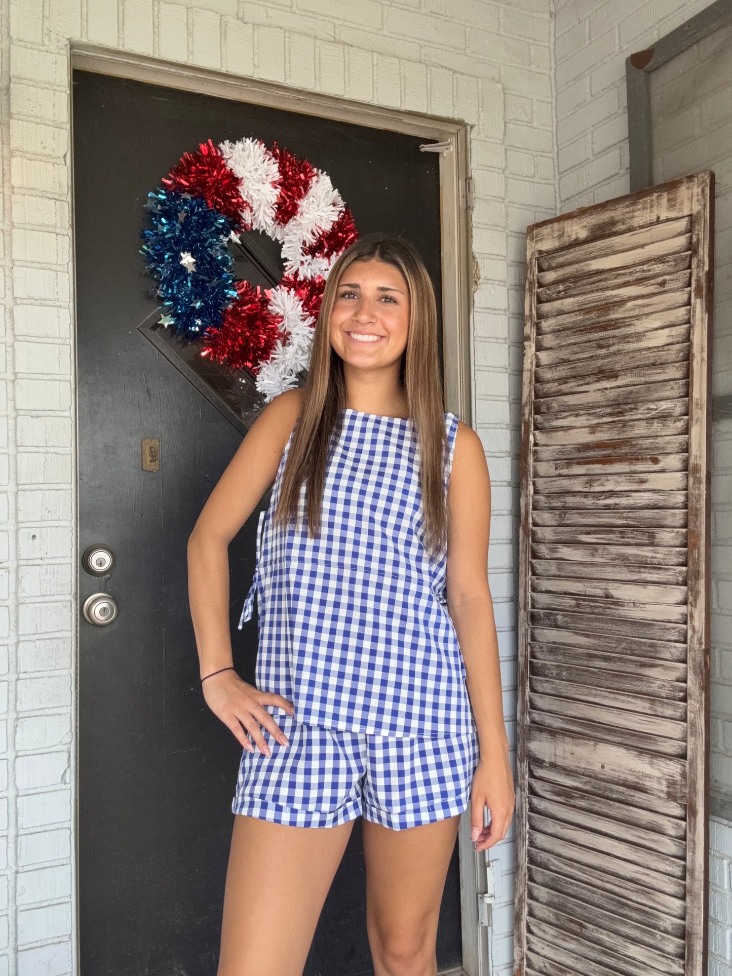 Adelyn Gingham Set