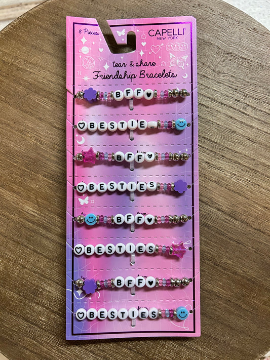 Tear and Share Friendship Bracelets