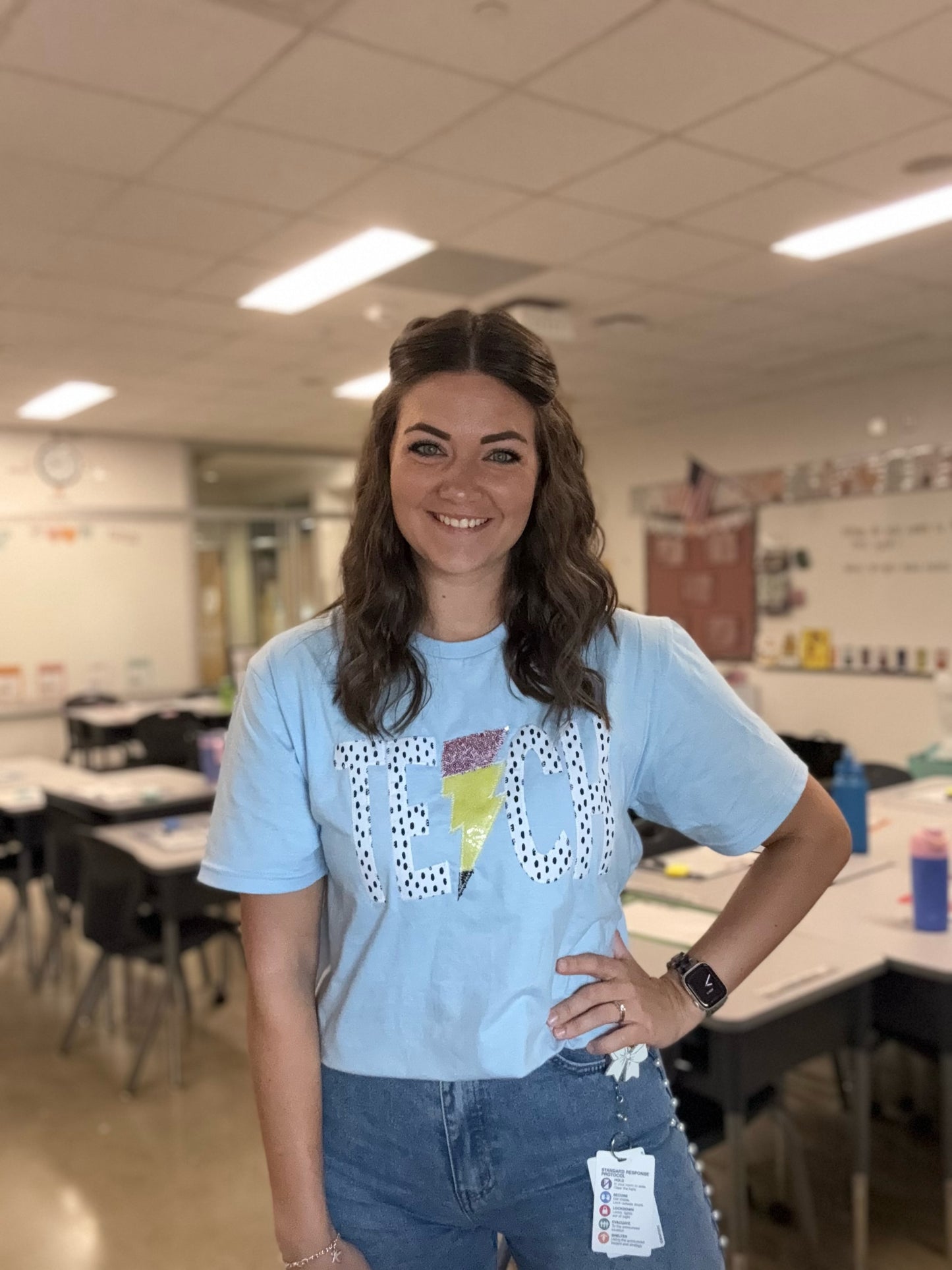 Teacher Pencil Back To School Tee