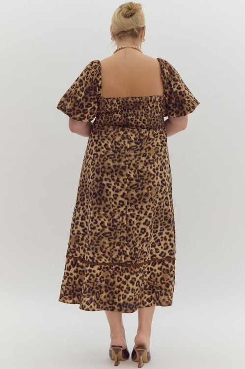 Leopard Maxi Dress