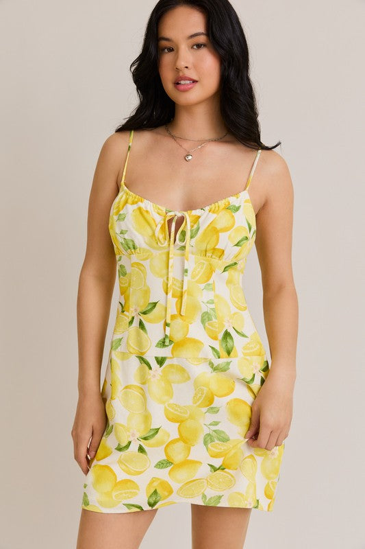 Shirley Lemon Dress