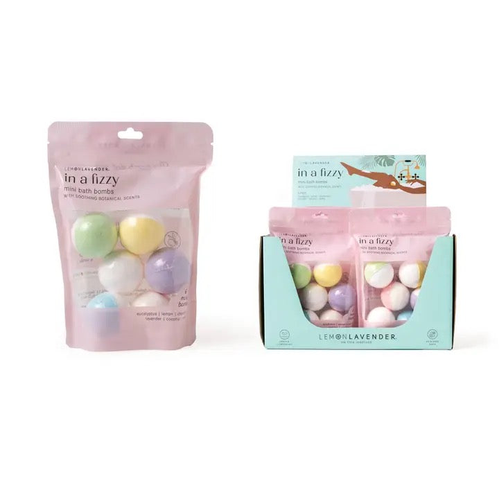 Lemon Lavender Mini Bath Bombs