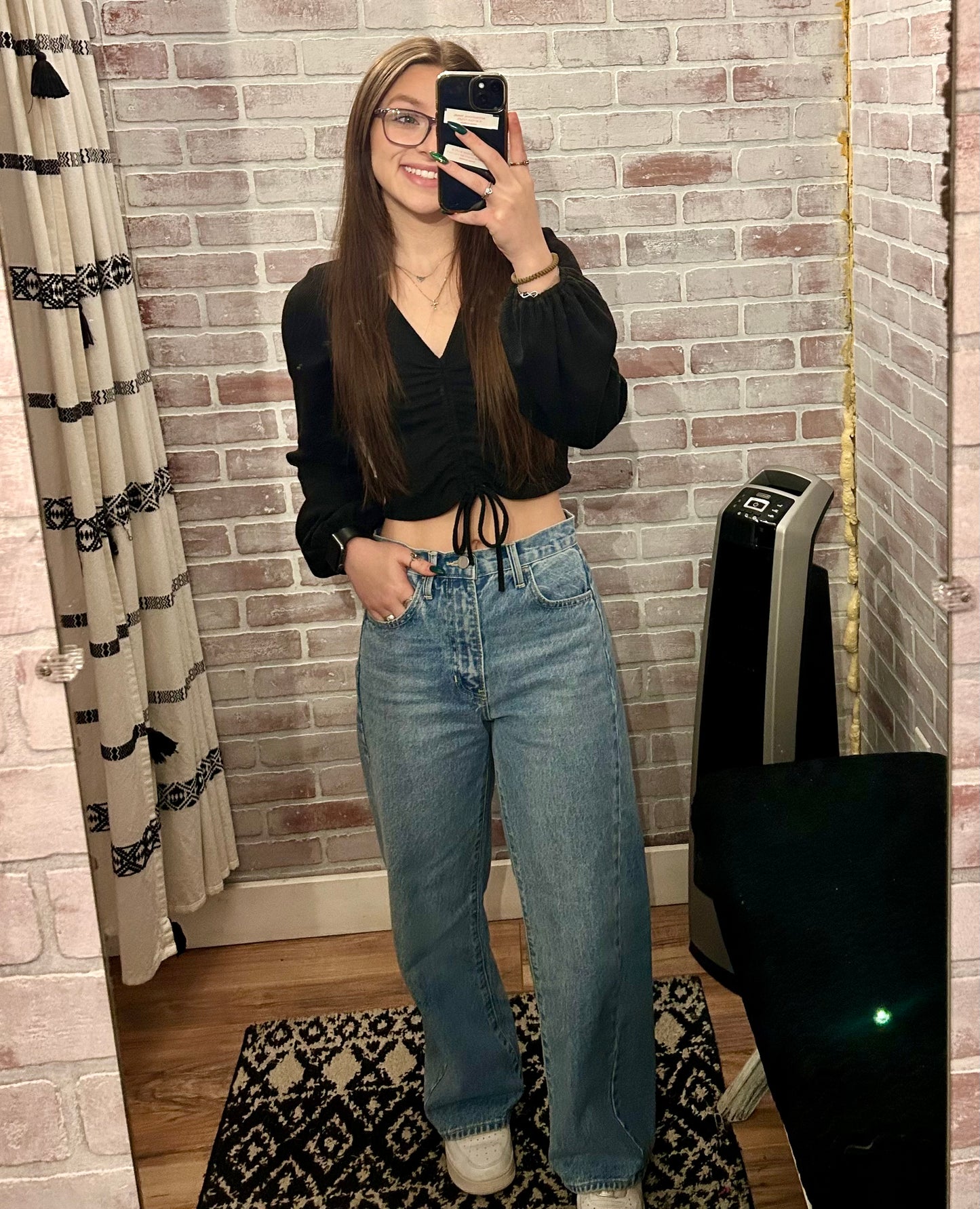 Just Black Ilona Wide Leg Jeans