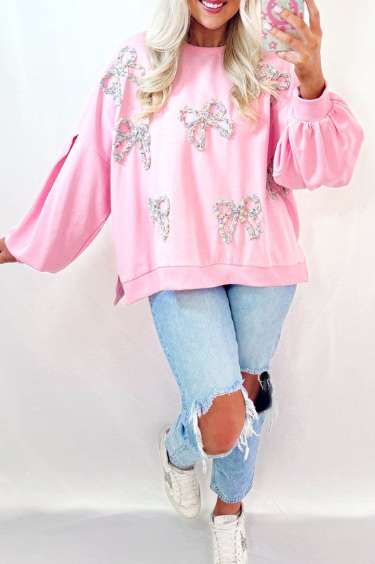 Felicity Bow Sweatshirt