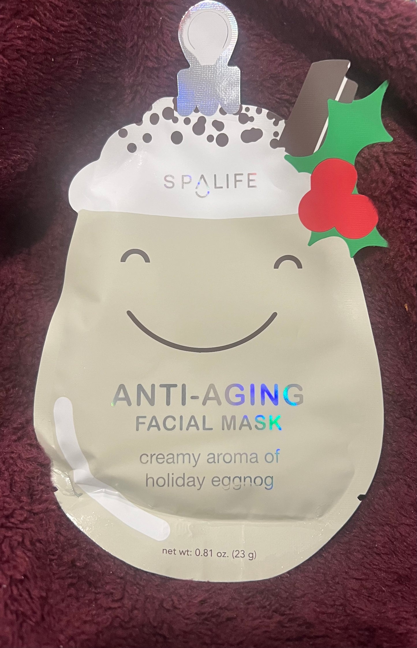Holiday Face Mask Sheet