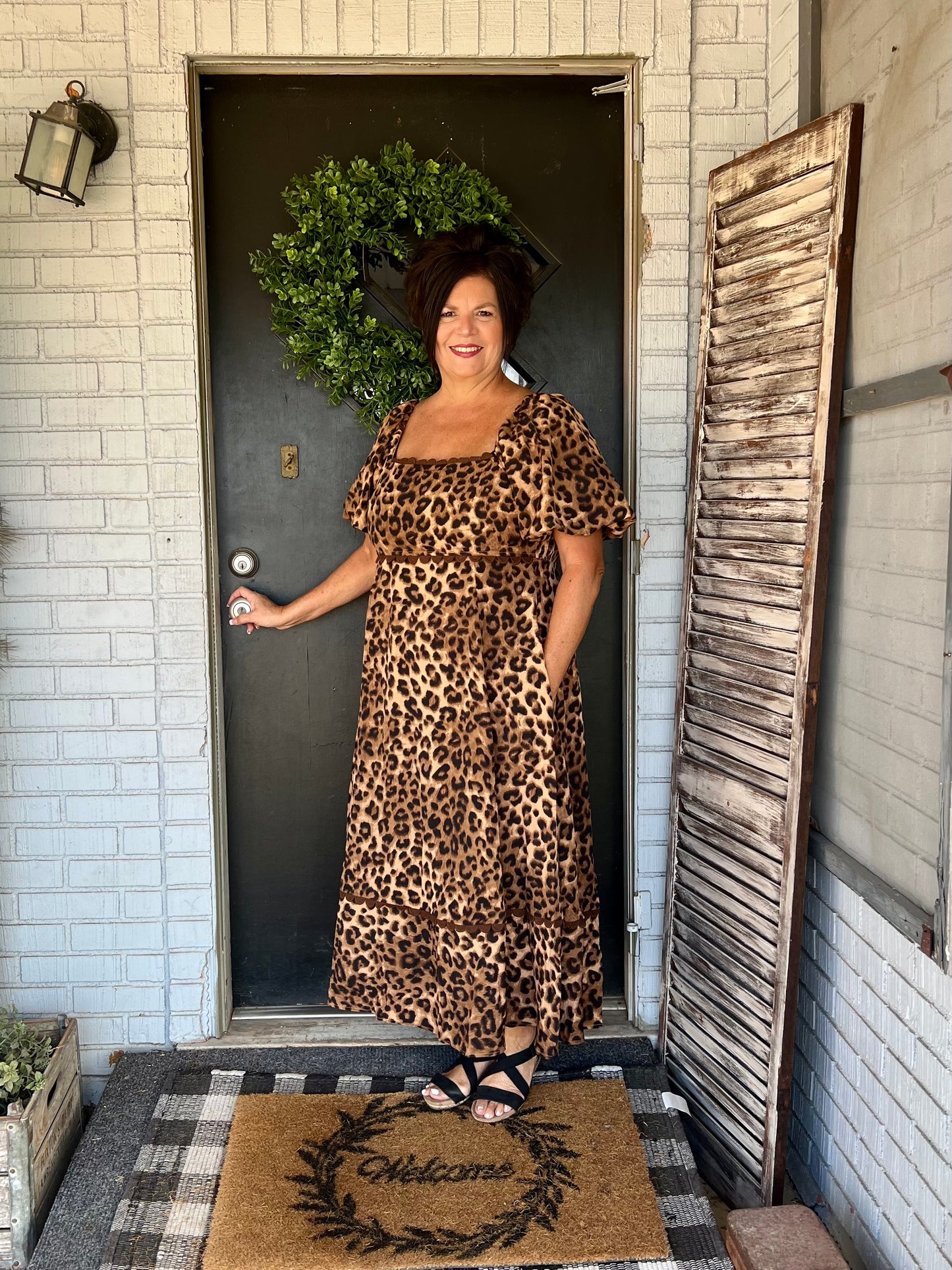 Leopard Maxi Dress