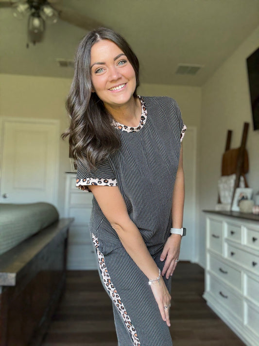 Rae Leopard Set